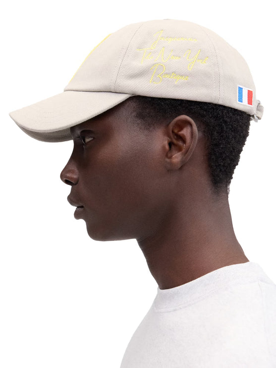 Jacquemus Unisex The New York Baseball Cap Grey