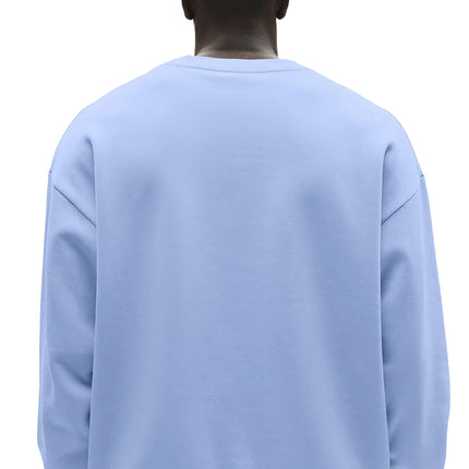 alo Men's Accolade Crew Neck Pullover Light Provence Blue
