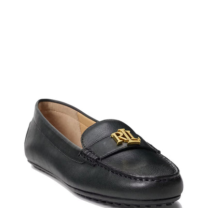 Polo Ralph Lauren Women's Barnsbury Nappa Leather Driver Black