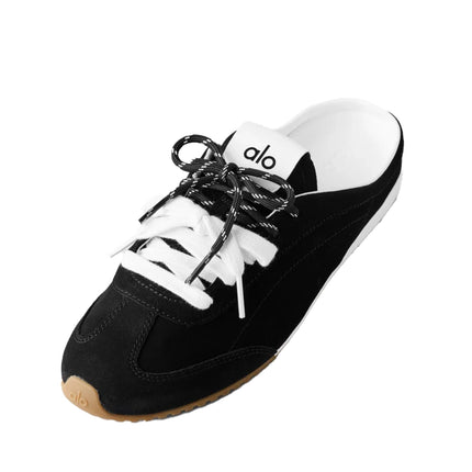 alo Women's ALO Sunset Sneaker Mule Black