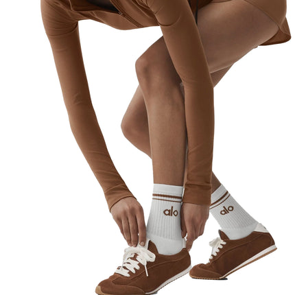 alo Women's Sunset Sneaker Rich Sun Kissed Brown
