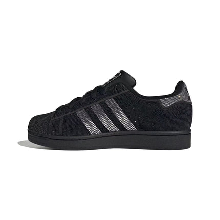 Adidas Superstar II Shoes Core Black/Silver Metallic/Off White
