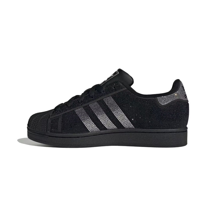 Adidas Superstar II Shoes Core Black/Silver Metallic/Off White