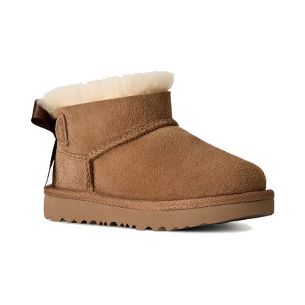 UGG Toddlers Ultra Mini Bailey Bow Chestnut