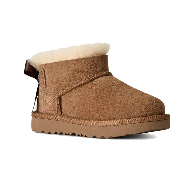 UGG Toddlers Ultra Mini Bailey Bow Chestnut