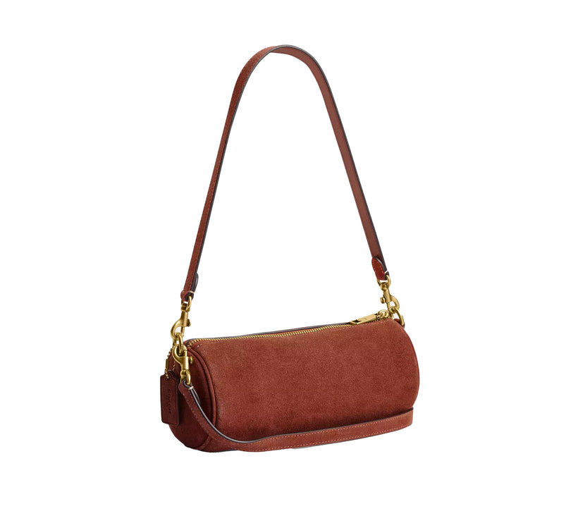 Coach Women's Barrel Bag Brass/Clay