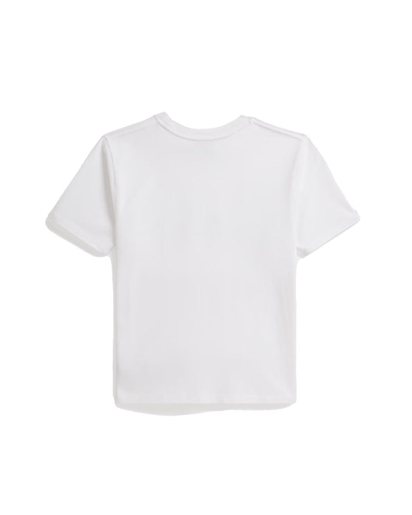 Polo Ralph Lauren Girl's Polo Bear Logo Cotton Jersey Tee White