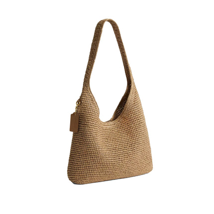 Coach Women's Brooklyn Shoulder Bag 28 Brass/Natural