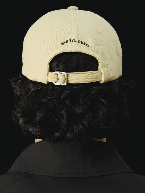 Jacquemus Unisex The Hello Dubai Baseball Cap Dubai Palm Yellow