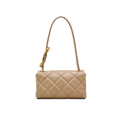 Marc Jacobs Women's The Quilted Mini Dual Shoulder Bag Camel
