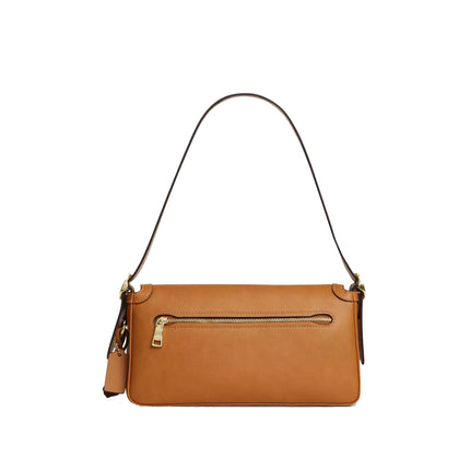 Coach Women's Etta Small Flap Shoulder Bag Gold/Brown