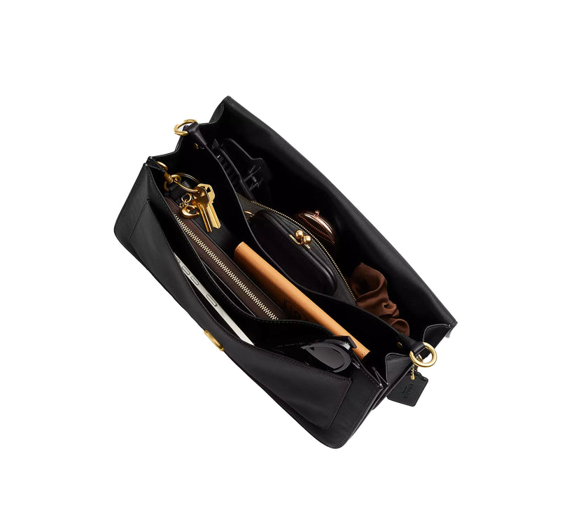 Coach Women's Tabby Shoulder Bag 36 Brass/Black