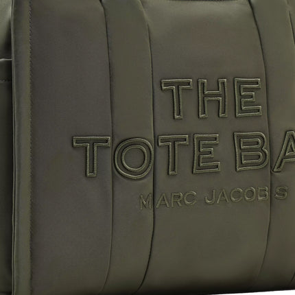 Marc Jacobs Women's The Puffy Nylon Large Tote Bag Army Green