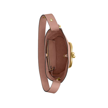 Coach Women's Bleecker Bucket Bag With Kisslock Brass/Nuage