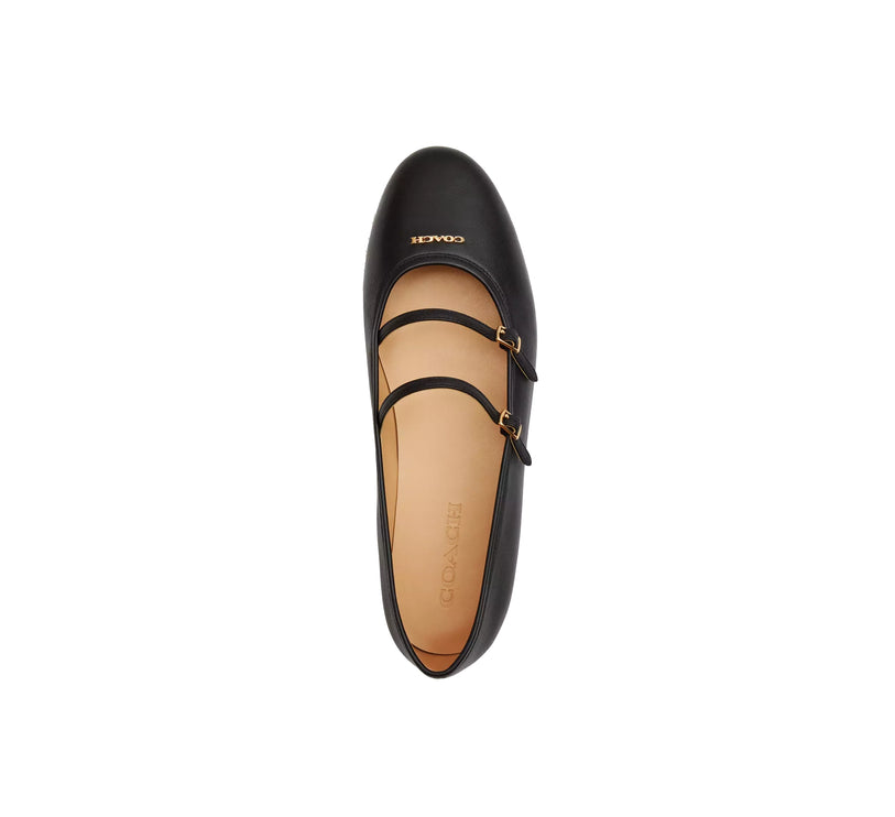 Coach Women's Double Buckle Mary Jane Black