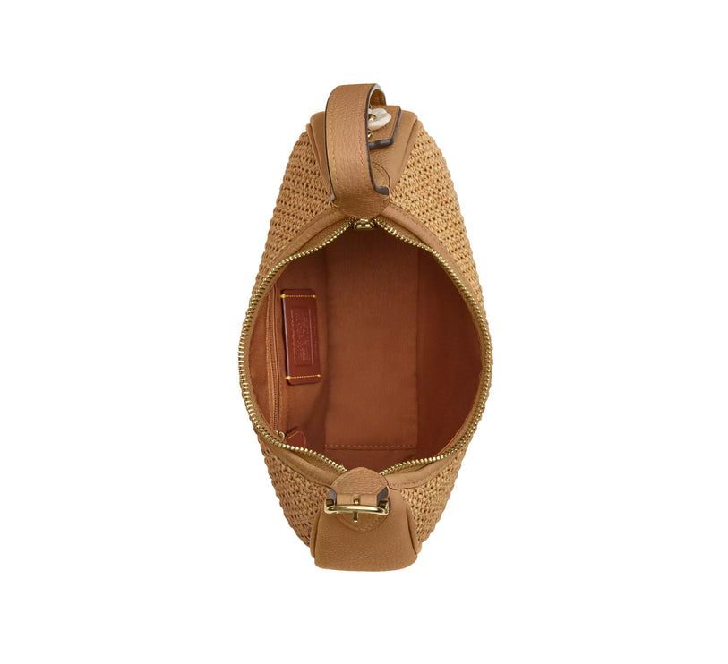 Coach Women's Emily Shoulder Bag Straw/Gold/Toast