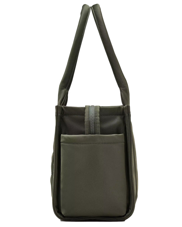 Marc Jacobs Women's The Puffy Nylon Medium Tote Bag Army Green