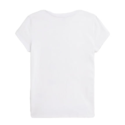 Polo Ralph Lauren Girl's Polo Bear Cotton Jersey Tee White