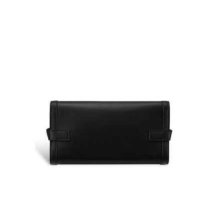 Balmain Women's B-Buzz Pouch 23-Calfskin Black