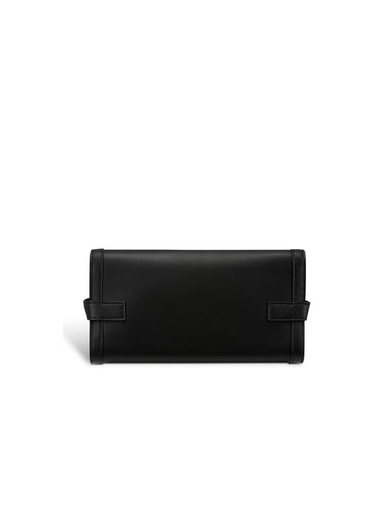 Balmain Women's B-Buzz Pouch 23-Calfskin Black