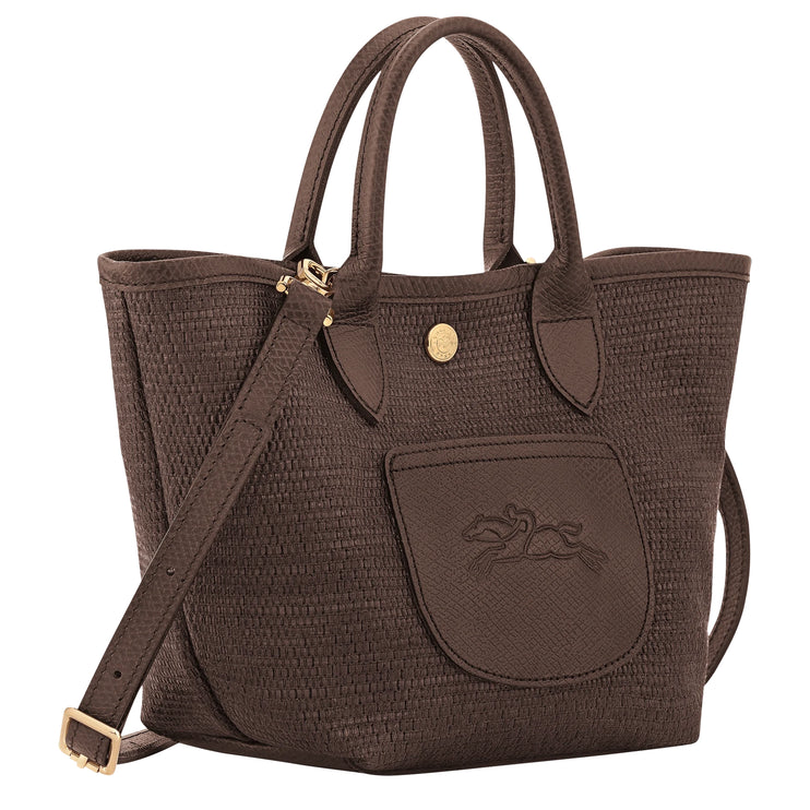 Longchamp Women's Le Pliage Collection XS Basket Bag Canvas Mocha