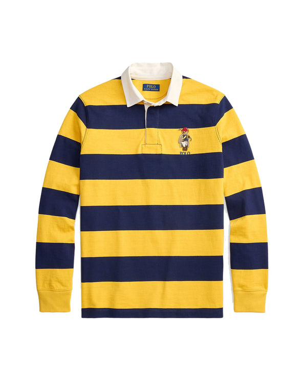 Polo Ralph Lauren Men's Classic Fit Polo Bear Rugby Shirt Newport Navy/Gold