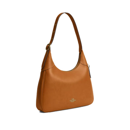 Coach Women's Ella Shoulder Bag Gold/Brown