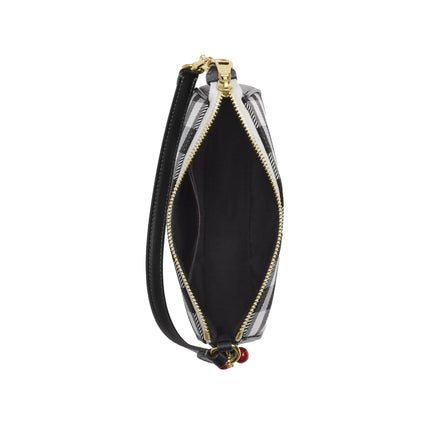 Coach Women's Nolita 19 With Gingham Print And Charm Gold/Black Multi