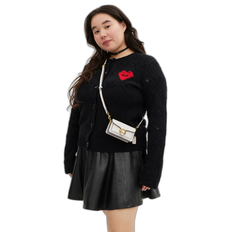 Coach Women's Tabby Bag 12 Brass/Chalk