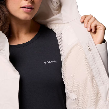 Columbia Women's Hikebound II Long Rain Jacket Dark Stone