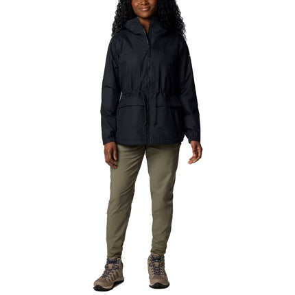 Columbia Women's Sweet Creek II Lined Rain Jacket Black