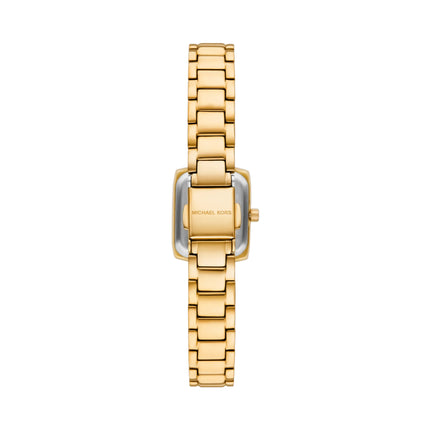 Michael Kors Women's Micro Alane Pavé Gold-Tone Watch Gold MKO1309