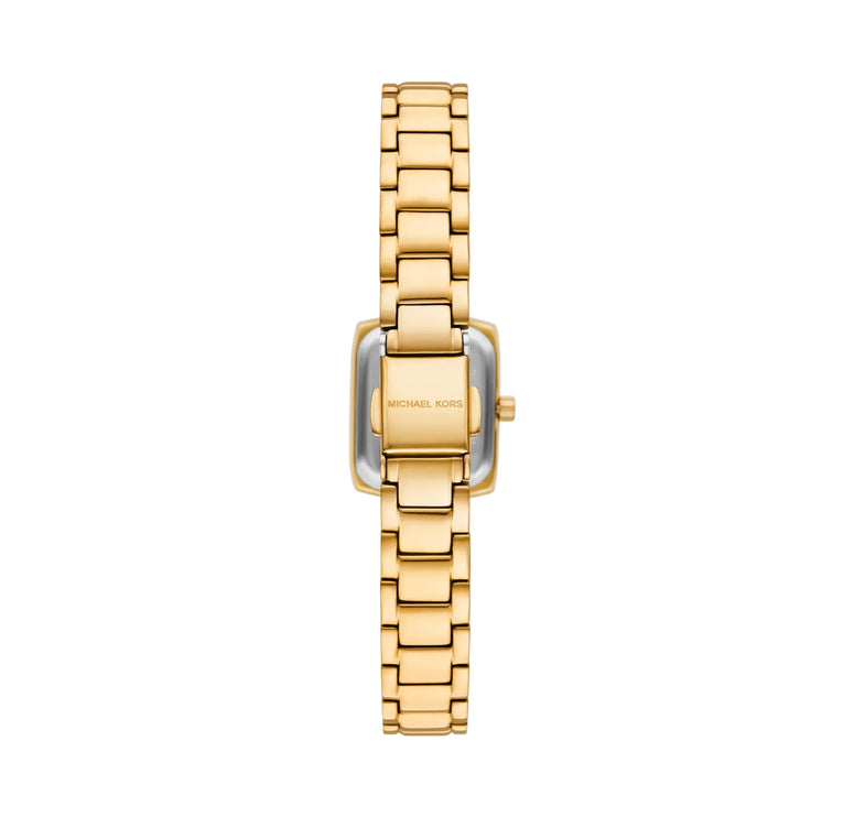 Michael Kors Women's Micro Alane Pavé Gold-Tone Watch Gold MKO1309