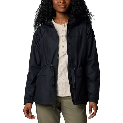 Columbia Women's Sweet Creek II Lined Rain Jacket Black