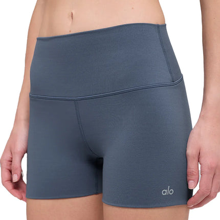 alo Women's 3" Softsculpt High-Waist Precision Short Bluestone