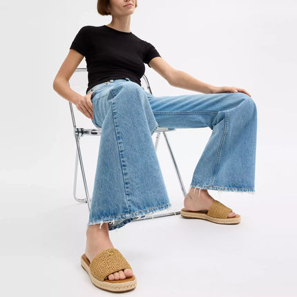 Coach Women's Holly Espadrille Sandal Natural