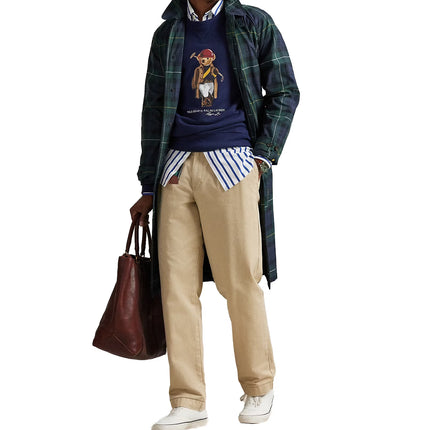 Polo Ralph Lauren Men's Polo Bear Fleece Sweatshirt Newport Navy Society Bear