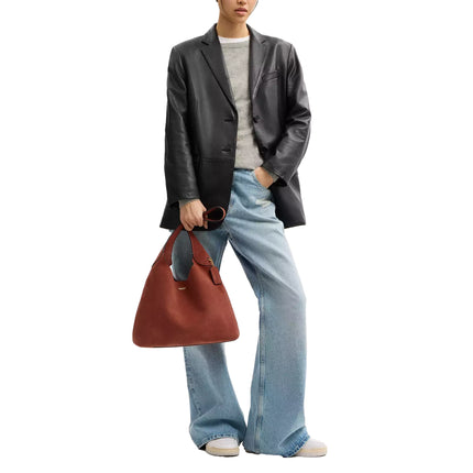 Coach Women's Brooklyn Shoulder Bag 34 Brass/Clay