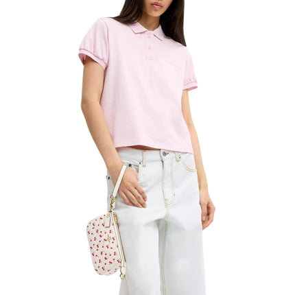 Coach Women's Nolita 19 With Cherry Print Gold/Chalk Multi