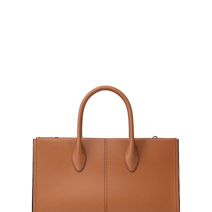 Michael Kors Women's Mirella Medium Pebbled Leather Satchel Bag