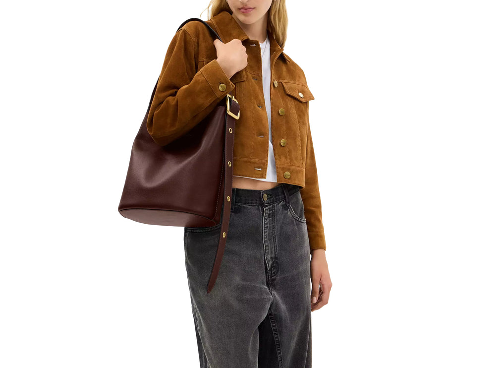 Coach Women's Bleecker Bucket Bag Brass/Maple