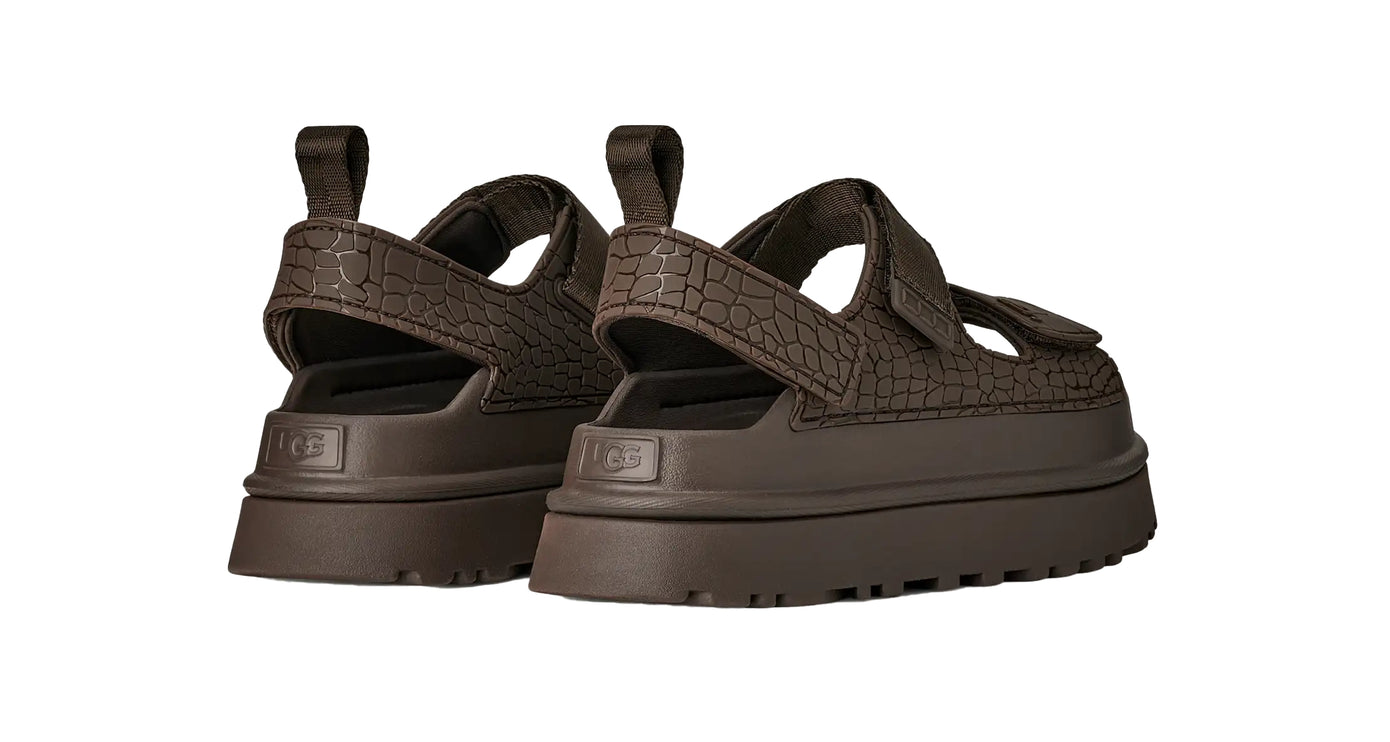 UGG Women's GoldenGlow Embossed Dense Smoke