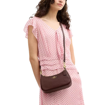 Coach Women's Teri Shoulder Bag Gold/Maple
