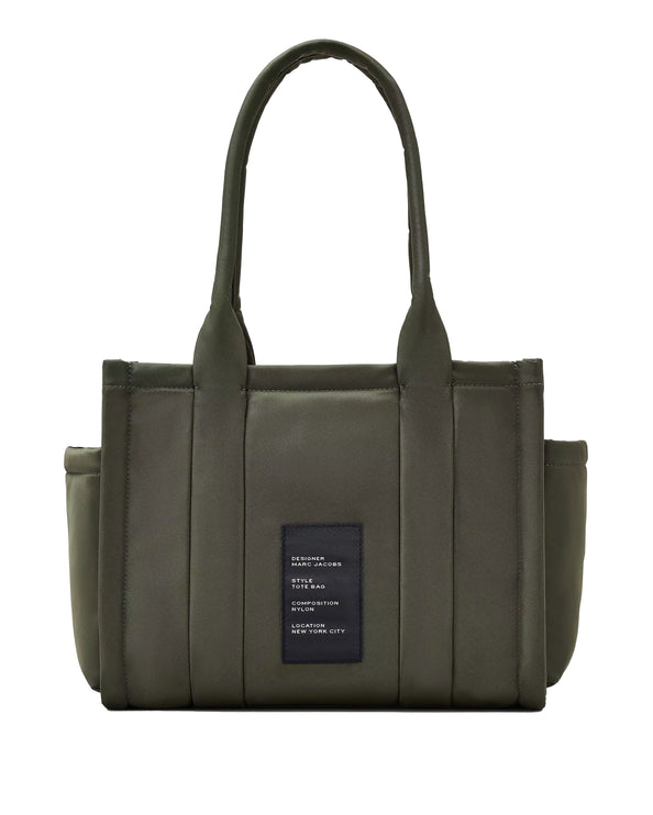 Marc Jacobs Women's The Puffy Nylon Medium Tote Bag Army Green