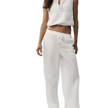 alo Women's Ripstop Electric Vest White