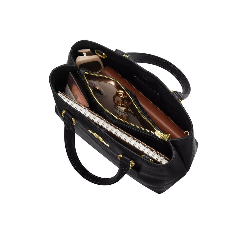 Coach Women's Station Carryall Bag Gold/Black