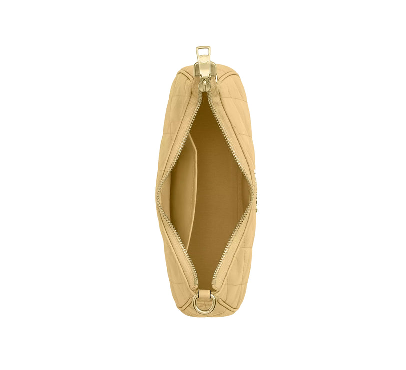 Coach Women's Teri Shoulder Bag With Quilting Gold/Soft Yellow