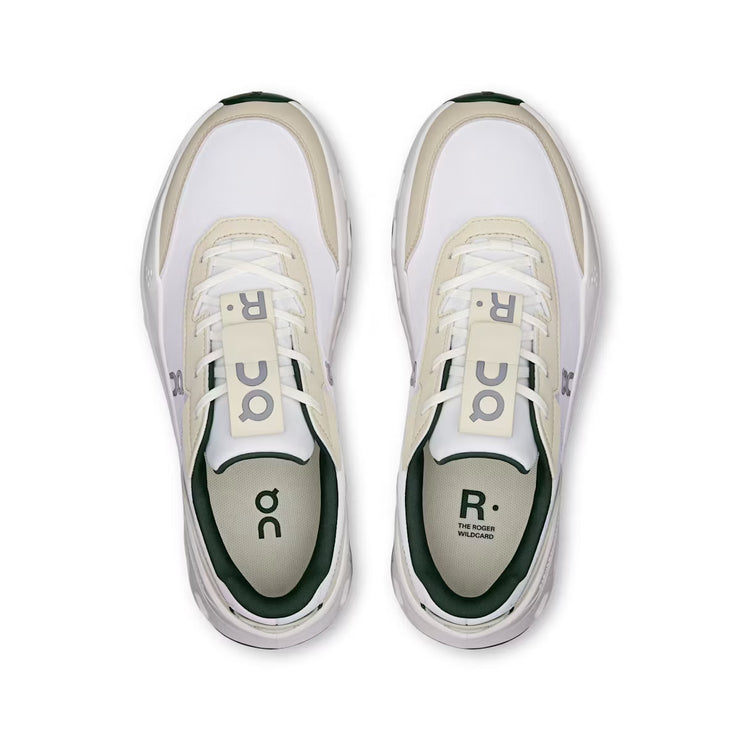 ON Women's THE ROGER Wildcard Ivory/Evergreen