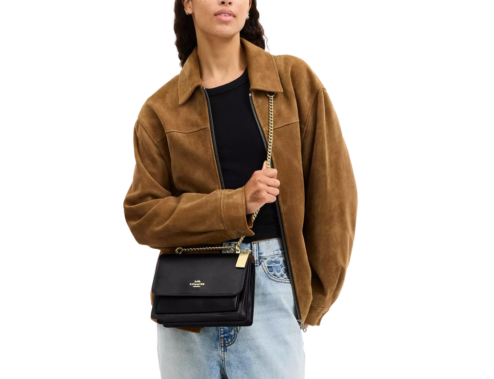 Coach Women's Klare Crossbody Bag Gold/Black