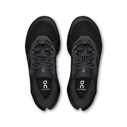 ON Women's Cloudrunner 3 Wide Black/Black
